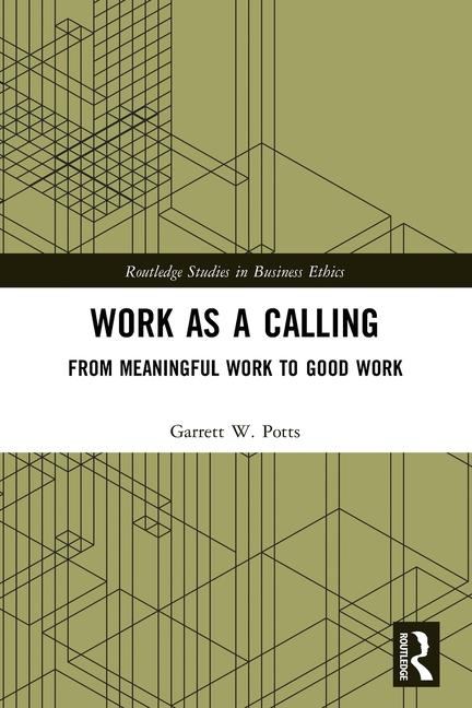 Book Work as a Calling Potts