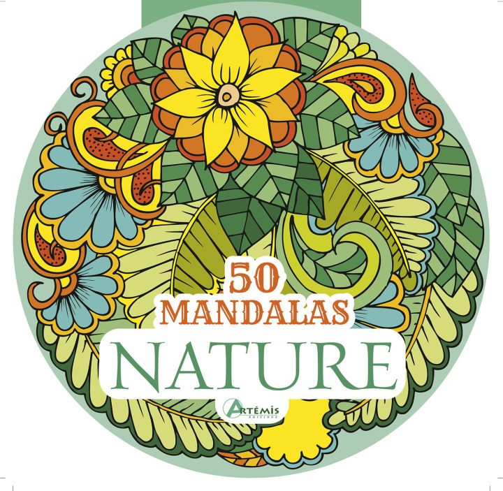 Libro 50 mandalas nature 