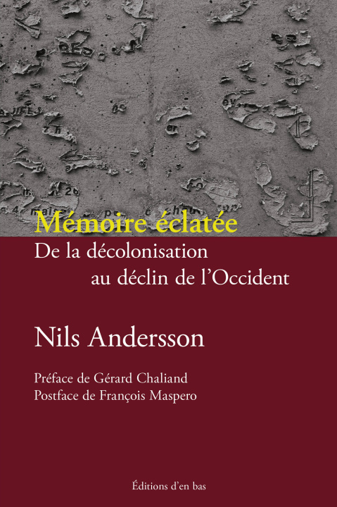 Book Mémoire éclatée ANDERSSON