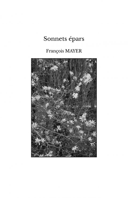 Libro Sonnets épars MAYER