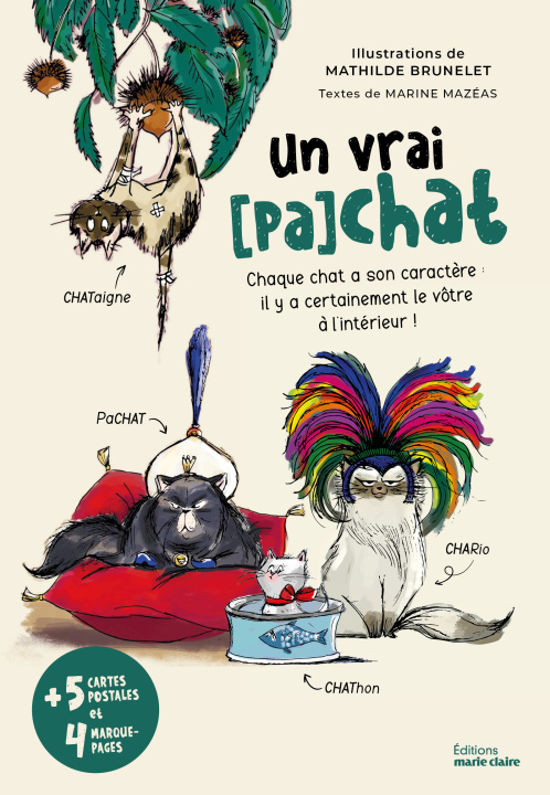 Carte Un vrai (pa)chat Brunelet