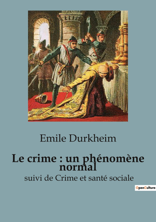 Book CRIME PHENOMENE NORMAL DURKHEIM EMILE