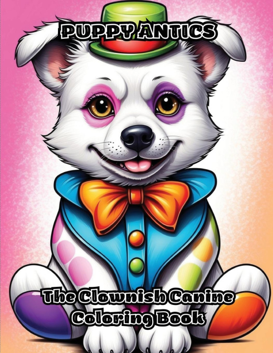 Book Puppy Antics ColorZen