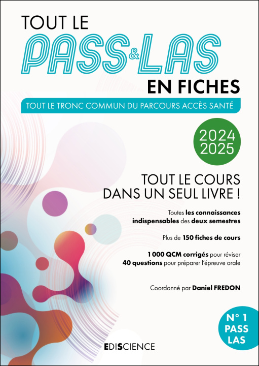 Kniha Tout le PASS & LAS en fiches 2024-2025 Daniel Fredon