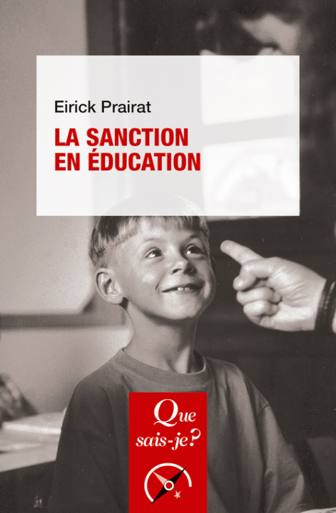 Kniha La Sanction en éducation Prairat