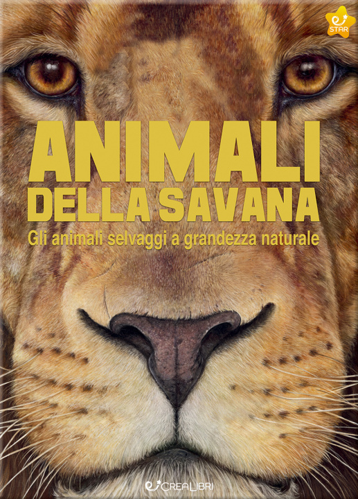Kniha Animali della savana. Gli animali selvaggi a grandezza naturale Holger Haag