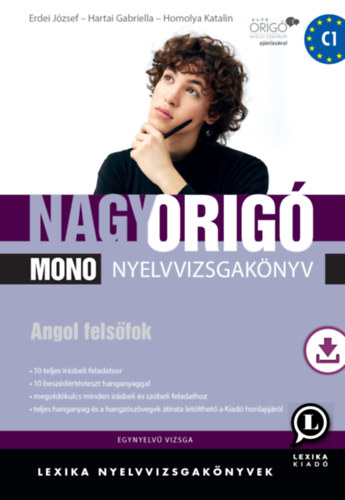 Knjiga Nagy Origó MONO nyelvvizsgakönyv Erdei József