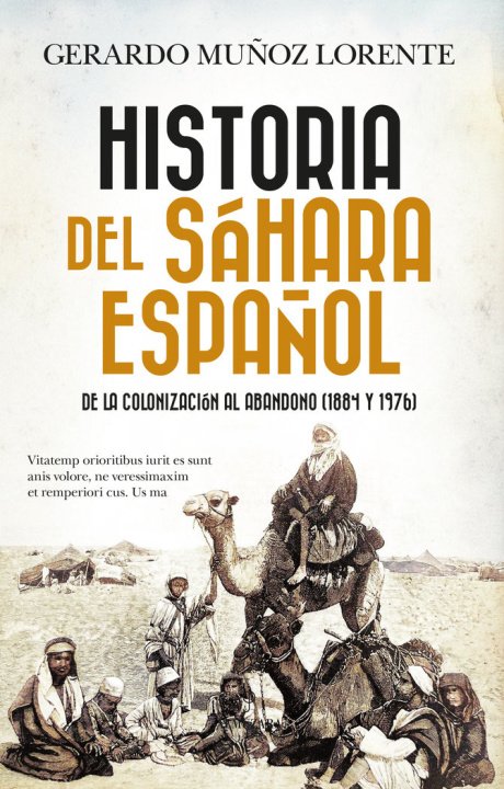 Książka HISTORIA DEL SAHARA ESPAÑOL MUÑOZ LORENTE