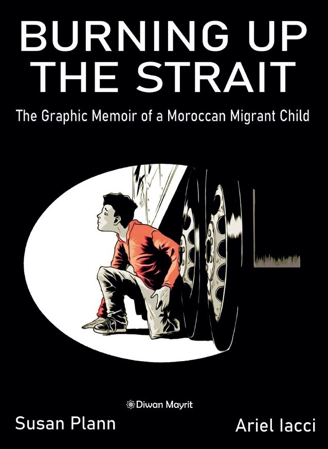 Kniha Burning up the strait. The Graphic Memoir of a Moroccan Migrant Child PLAN