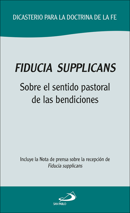 Книга Fiducia supplicans 