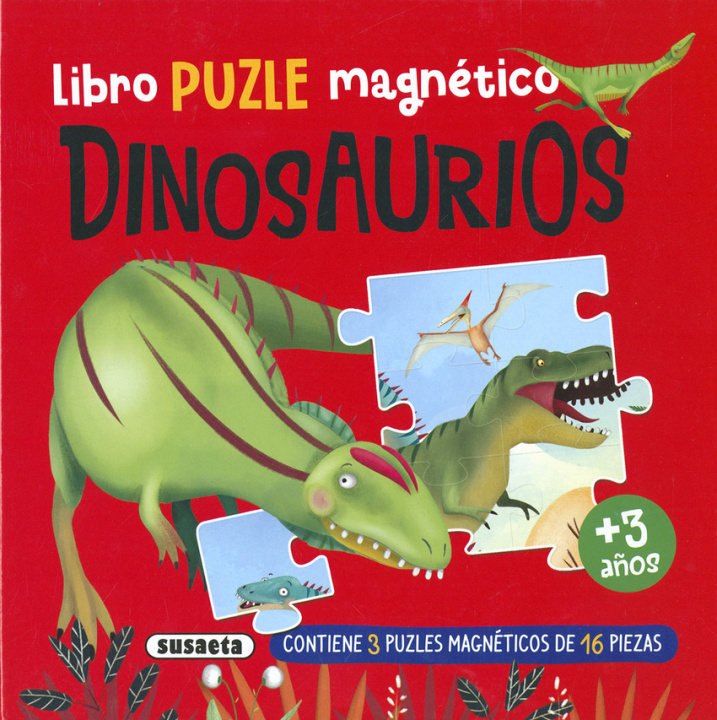 Knjiga LIBRO PUZLE MAGNETICO. DINOSAURIOS EDICIONES