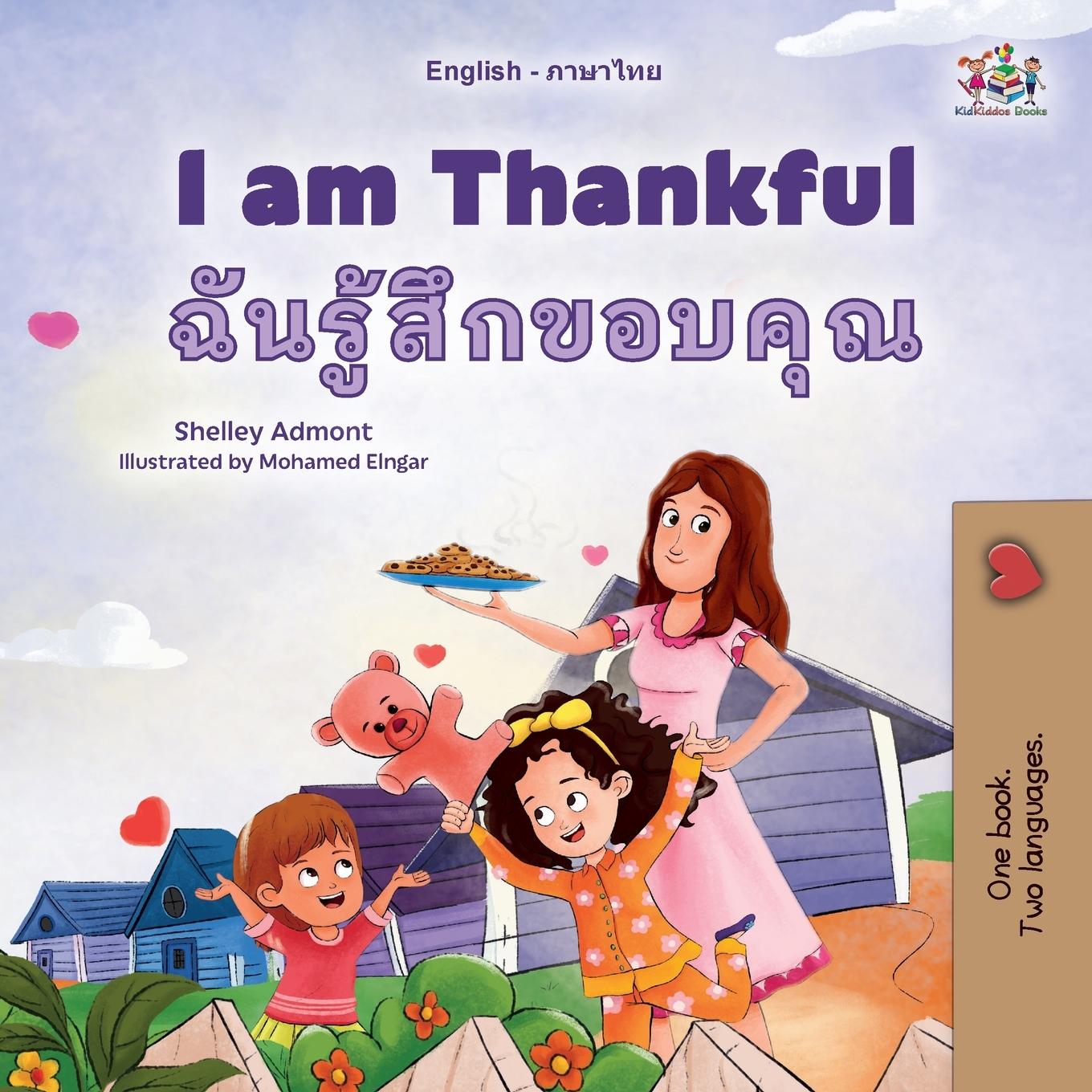 Kniha I am Thankful (English Thai Bilingual Children's Book) Kidkiddos Books