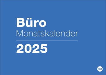 Naptár/Határidőnapló Büro Monatsplaner 2025 