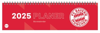 Kalendar/Rokovnik FC Bayern München Wochenquerplaner 2025 