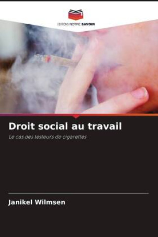 Knjiga Droit social au travail Janikel Wilmsen