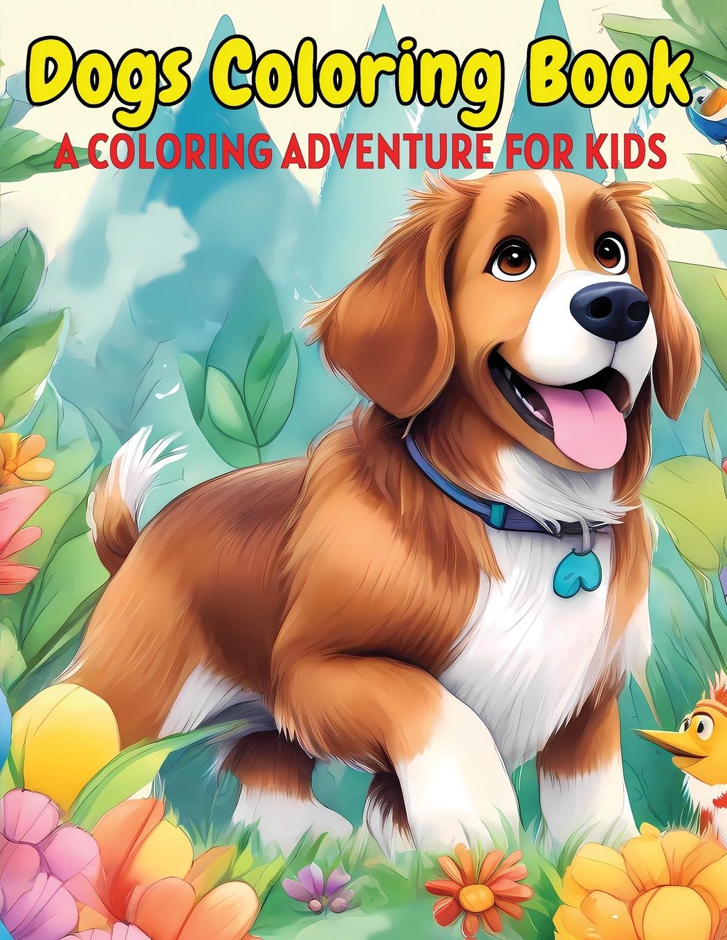 Kniha Dogs Coloring Book 