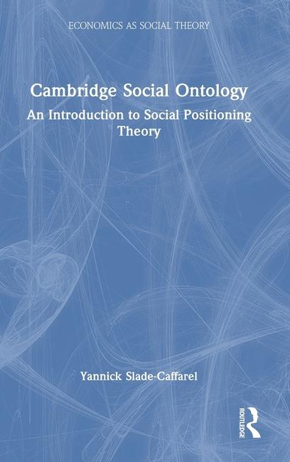 Kniha Cambridge Social Ontology Yannick Slade-Caffarel