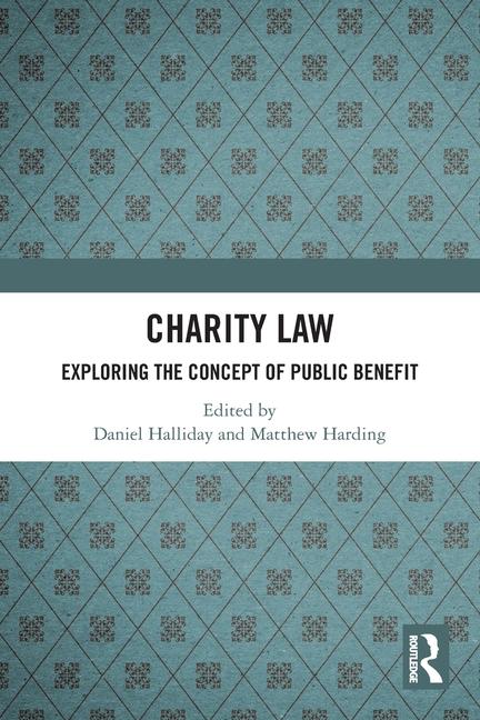 Libro Charity Law Daniel Halliday