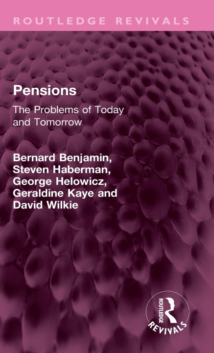 Libro Pensions Bernard Benjamin