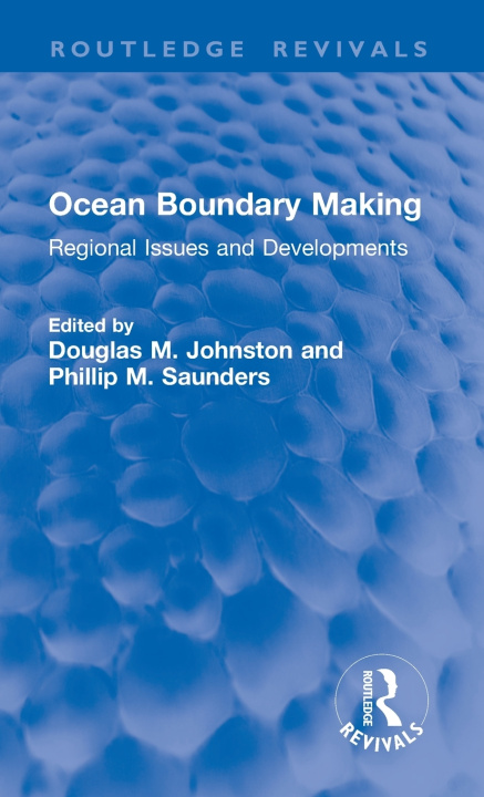 Boek Ocean Boundary Making Douglas M. Johnston