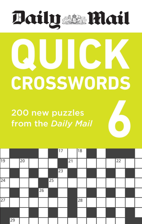 Kniha Daily Mail Quick Crosswords Volume 6 Daily Mail