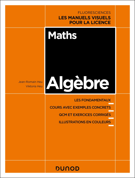 Book Algèbre Jean-Romain Heu