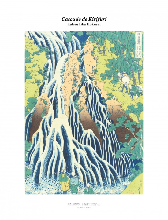 Kniha Tirage - Cascade de Kirifuri HOKUSAI