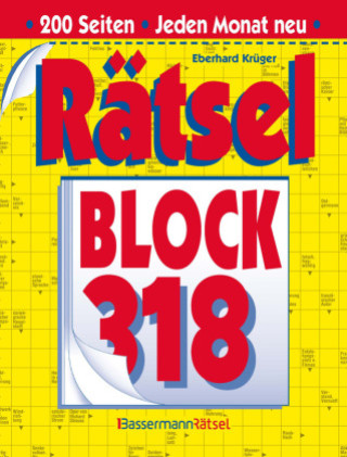 Livre Rätselblock 318 Eberhard Krüger