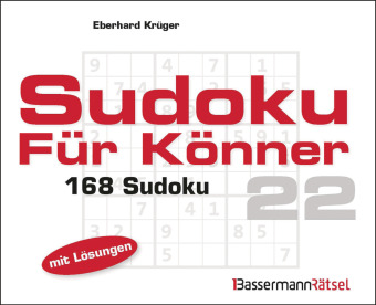 Könyv Sudoku für Könner 22 Eberhard Krüger