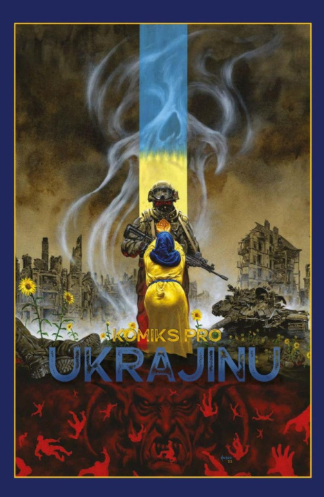 Kniha Komiks pro Ukrajinu 
