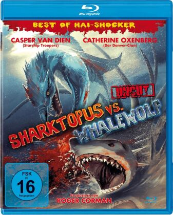 Filmek Sharktopus vs Whalewolf, 1 Blu-ray (Uncut Edition) 