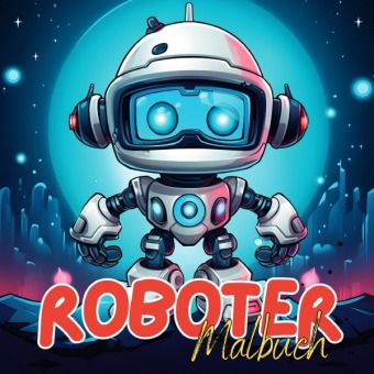 Boek Roboter Malbuch Lucy´s Tier Malbücher