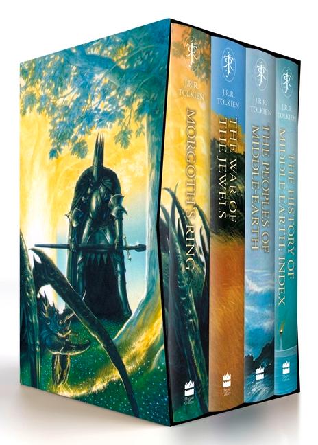 Kniha BX-HIST OF MIDDLE EARTH BOX SET04 TOLKIEN CHRISTOPHER