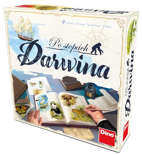 Játék Hra Po stopách Darwina 
