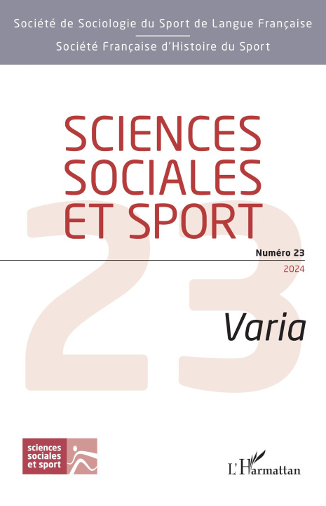 Boek Sciences Sociales et Sport NA