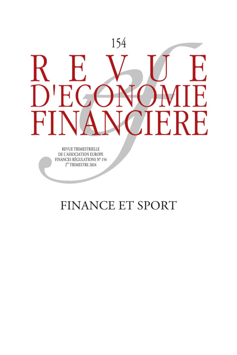 Kniha Finance et sport Andreff