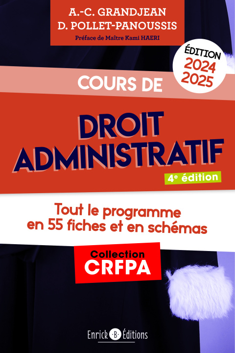 Kniha Cours de droit administratif 2024-2025 Pollet-Panoussis