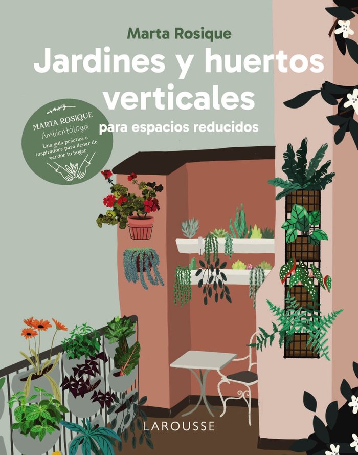 Könyv Jardines y huertos verticales para espacios reducidos ROSIQUE
