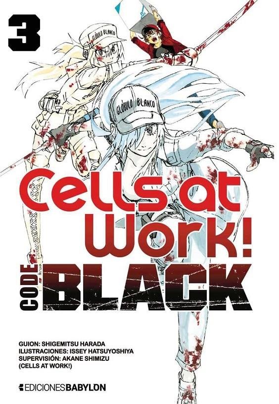 Kniha CELLS AT WORK CODE BLACK 03 HARADA