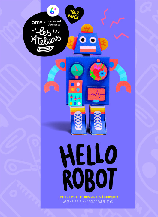 Joc / Jucărie HELLO ROBOTS COLLECTIFS JEUNESSE