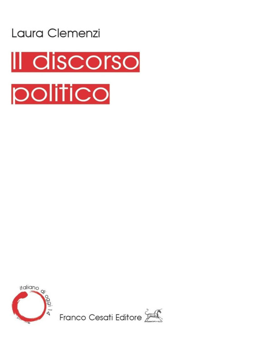 Kniha discorso politico Laura Clemenzi