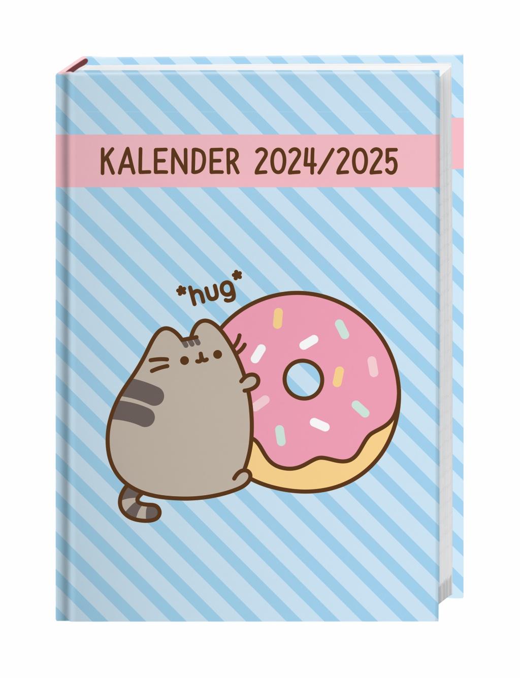 Kalendarz/Pamiętnik Pusheen 17-Monats-Kalenderbuch A5 2024/2025 