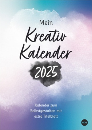 Naptár/Határidőnapló Kreativkalender Design A4 2025 