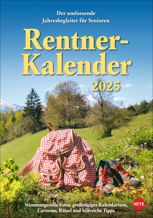 Kalendář/Diář Rentnerkalender 2025 