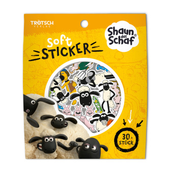 Game/Toy Trötsch Shaun das Schaf Soft-Sticker Trötsch Verlag GmbH & Co.KG