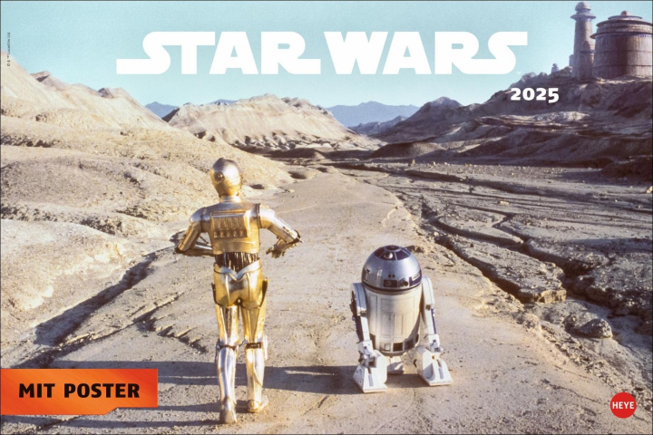 Kalendář/Diář Star Wars Broschur XL Kalender 2025 