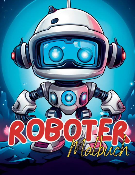 Boek Roboter Malbuch Lucy´s Tier Malbücher
