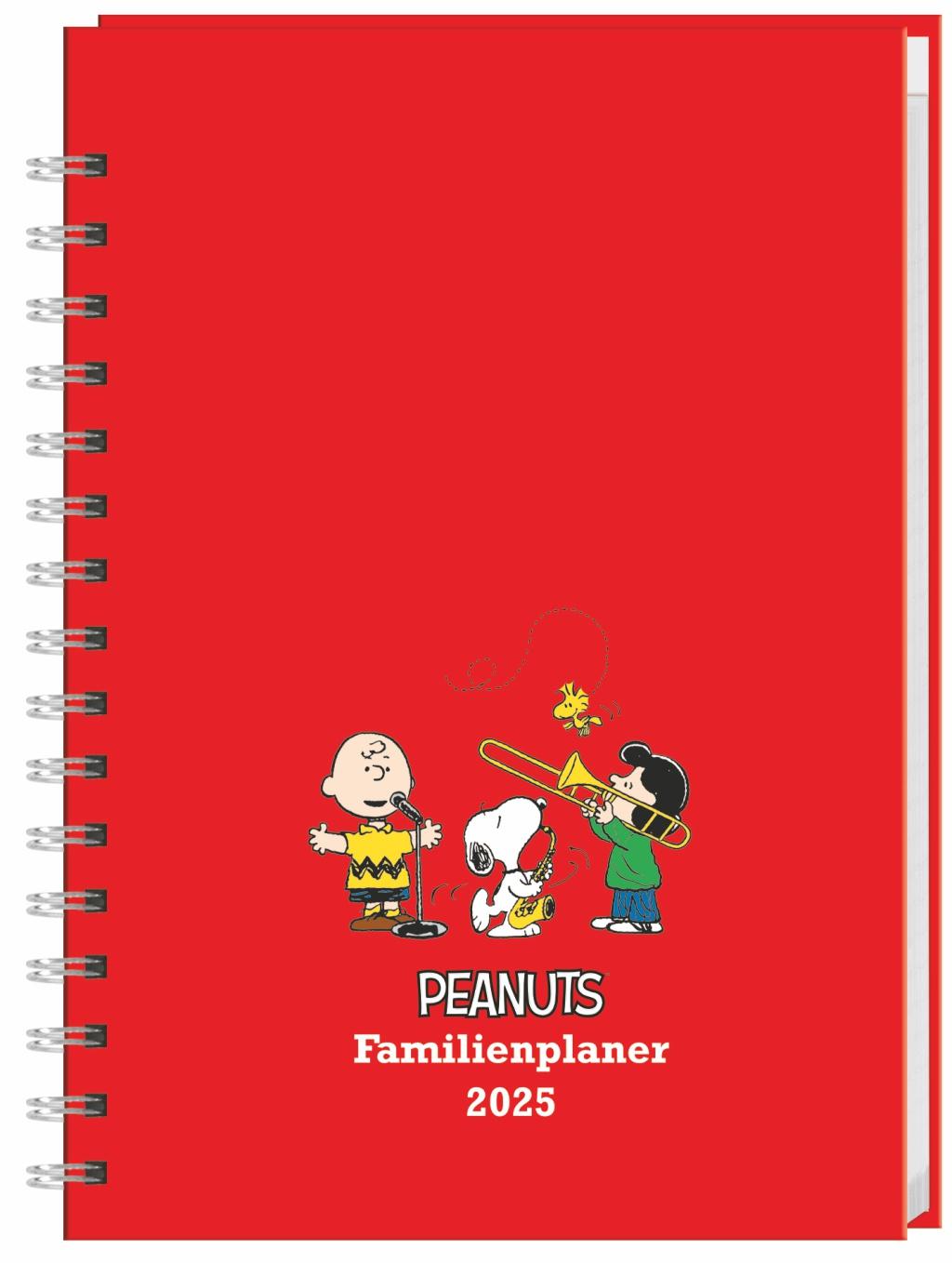 Calendar/Diary Peanuts Familienplaner-Buch A5 2025 