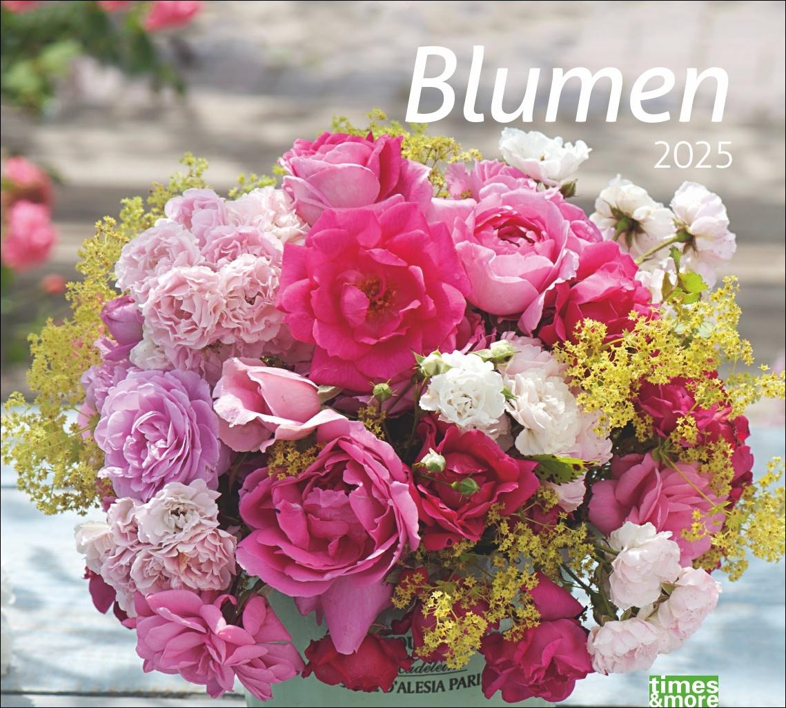 Kalender/Terminbuch Blumen Bildkalender 2025 