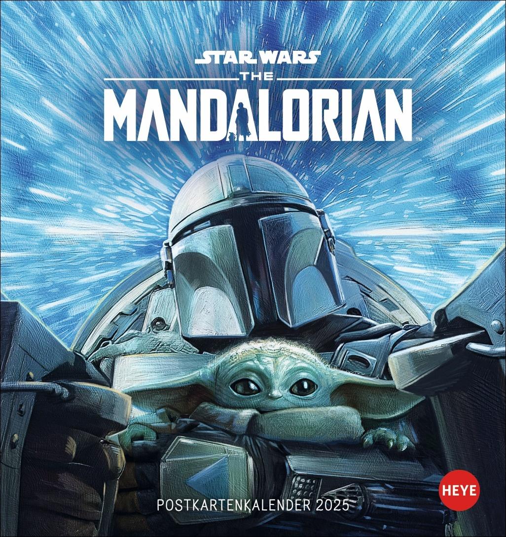 Kalendář/Diář The Mandalorian Postkartenkalender 2025 